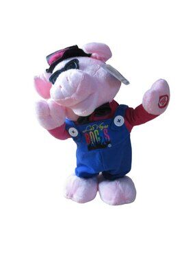 Las Vegas Rocks Vegas Lenny Singing Dancing Pig Musical Souvenir Toy